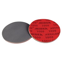 1000 Grit, 6" Dia Hook & Loop Sanding Disc, ea